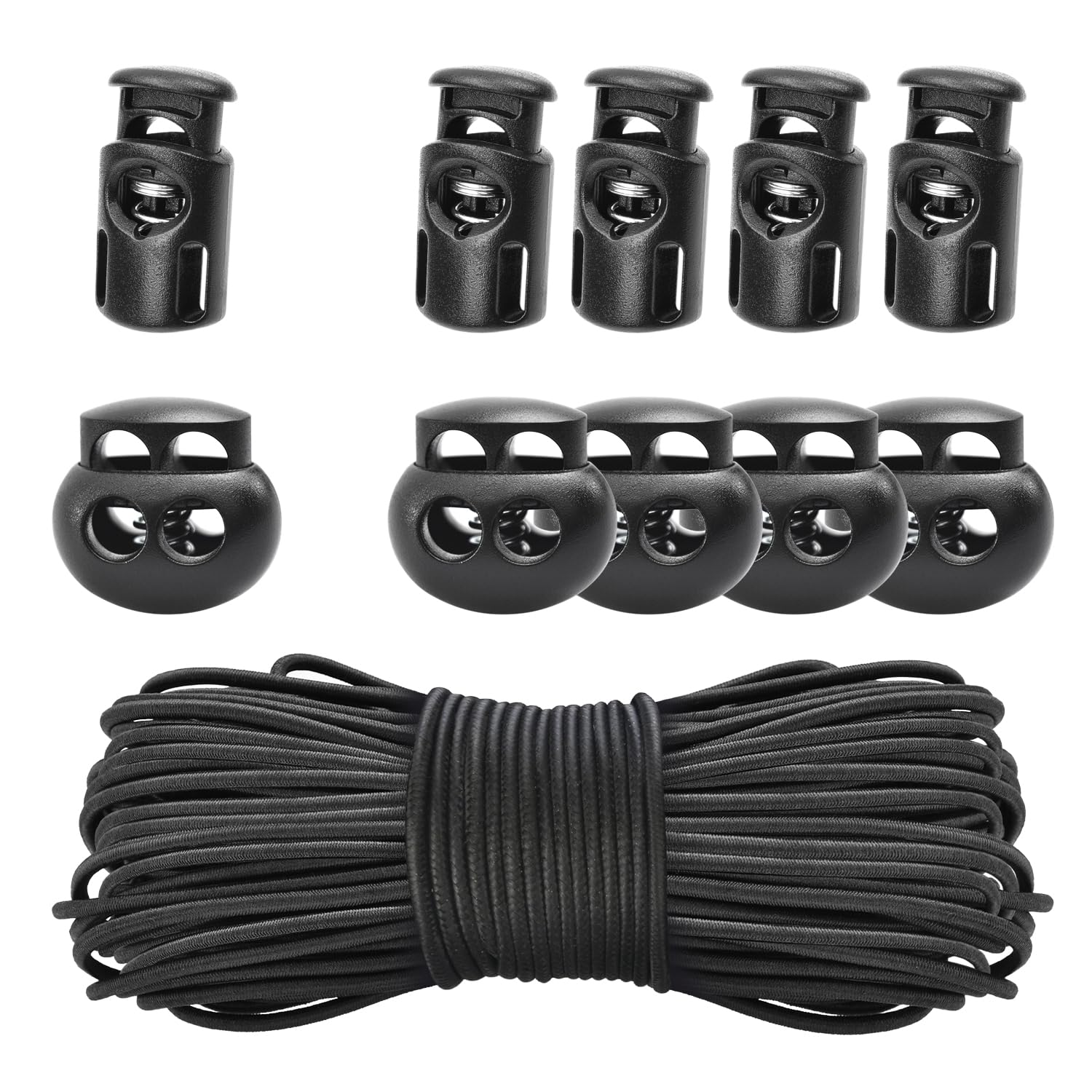 Amazon.com: 20PCS Plastic Spring Cord Lock for Drawstring,1/8 Inch