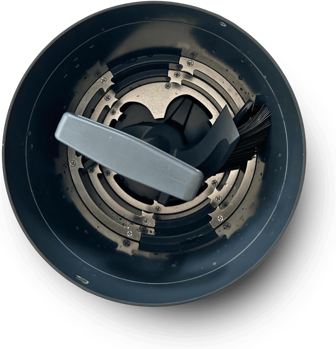 FoodCycler Eco 3 Bucket & Infinity Brush Pack – Kitchen Compost Bin Cleaner & Cleaning Brush Set – Sustainable Food Processor, Trash Can & Recycling Bin Cleaning Supplies & Essential (White)