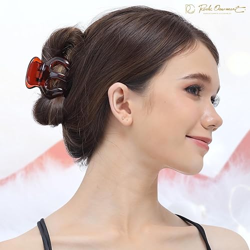 Miniatura 7 de RC ROCHE ORNAMENT 6 piezas de pelo de calabaza seguro antideslizante agarre pinzas de plástico fuerte duradero cómodo agarre premium accesorios de