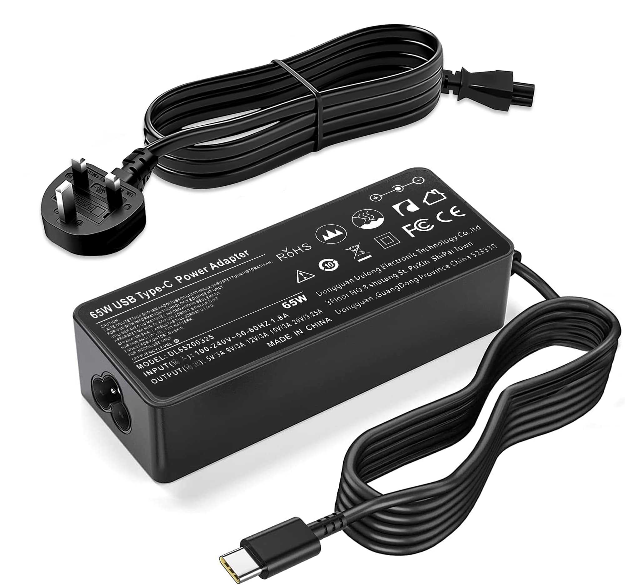 GinTai Type C USB Charging Port - Replacement DC Jack For Lenovo ThinkPad & ASUS Zenbook Models