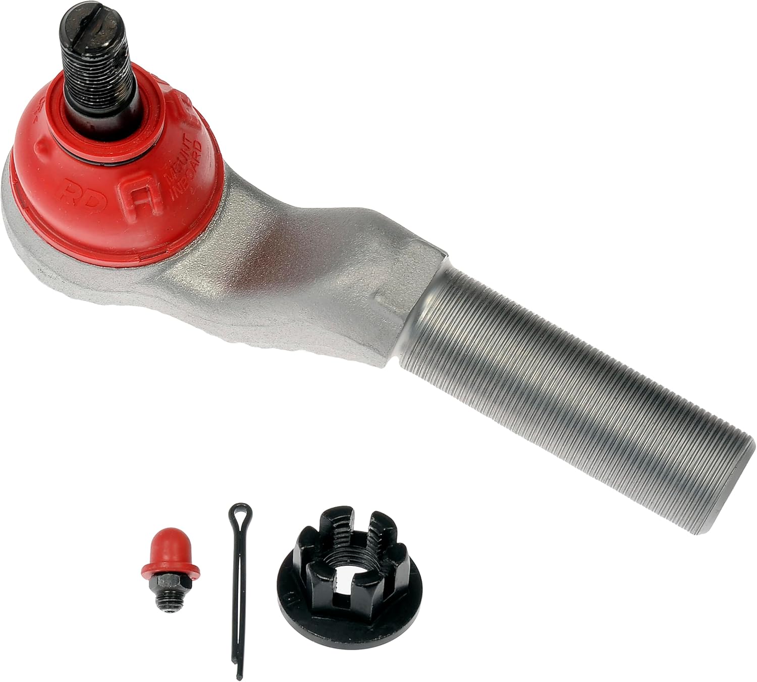 Dorman TO85261RD Patented Front Driver Side Outer Steering Tie Rod End Compatible with Select Ford Models