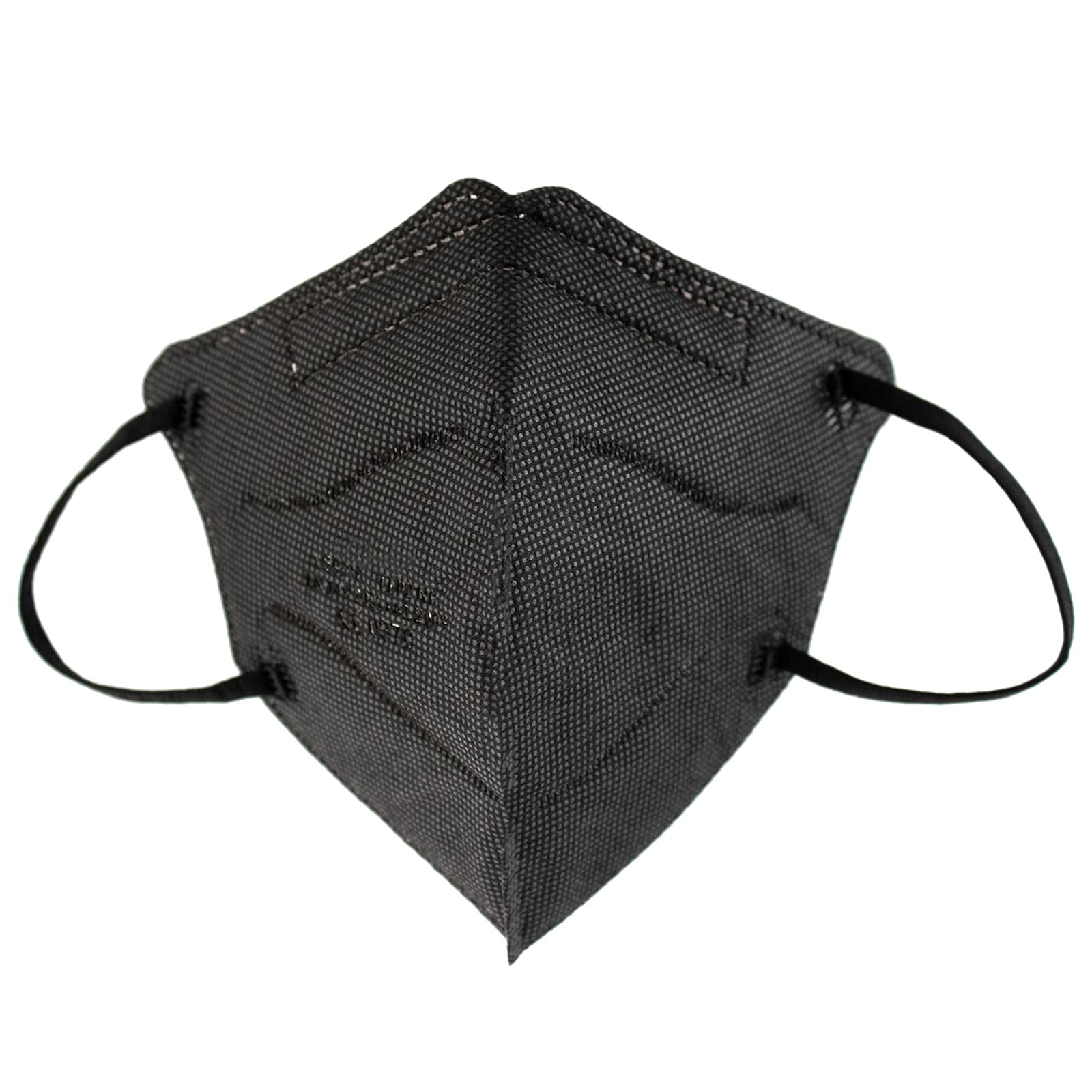 Masques FFP2 Jetables Petite Taille Pack 200 – 5 Couches – Noir – Certifié CE 0370 – Confort & Protection Maximale