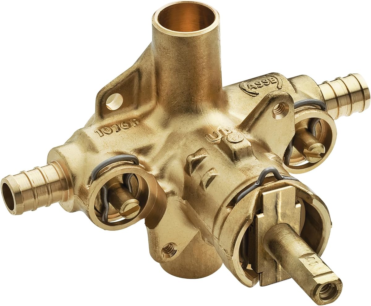 Moen Commercial Shower Valve PEX Posi Temp for Bathroom, Brass Material, 8373HD