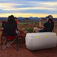 Vista 6 de Bisagras irrompibles para refrigeradores Igloo - Juego de 3 bisagras de repuesto para mangueras de incendios reutilizables - Duraderas, resistentes