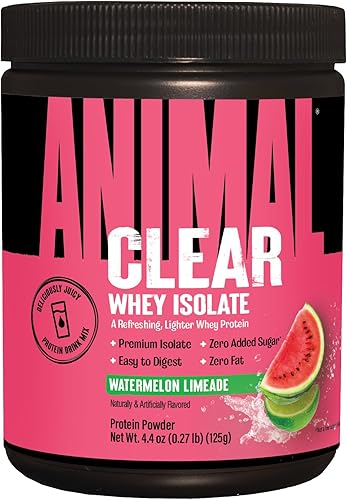 Vista 27 de Polvo de proteína aislante de suero transparente, fácil de digerir y mezclar, 0.17 oz de BCAA, deliciosamente jugosa, refrescante en cualquier