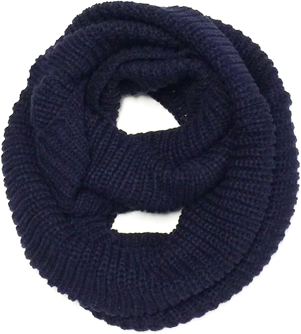 Thick Knitted Winter Warm Infinity Scarf