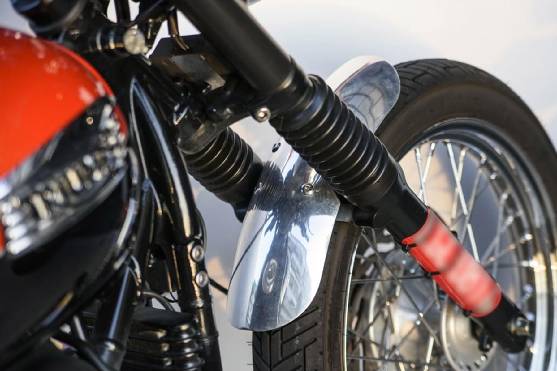 モートーン フロントフェンダー SHORTY アルミ ポリッシュ ショート モートーン フロントフェンダー SHORTY アルミ ポリッシュ ショート