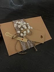 50 Buste Regalo Kraft Con Cuore - Set Con Biglietti Bianchi Per San Valentino, Natale E Inviti 10,5x7 Cm - Foto 11