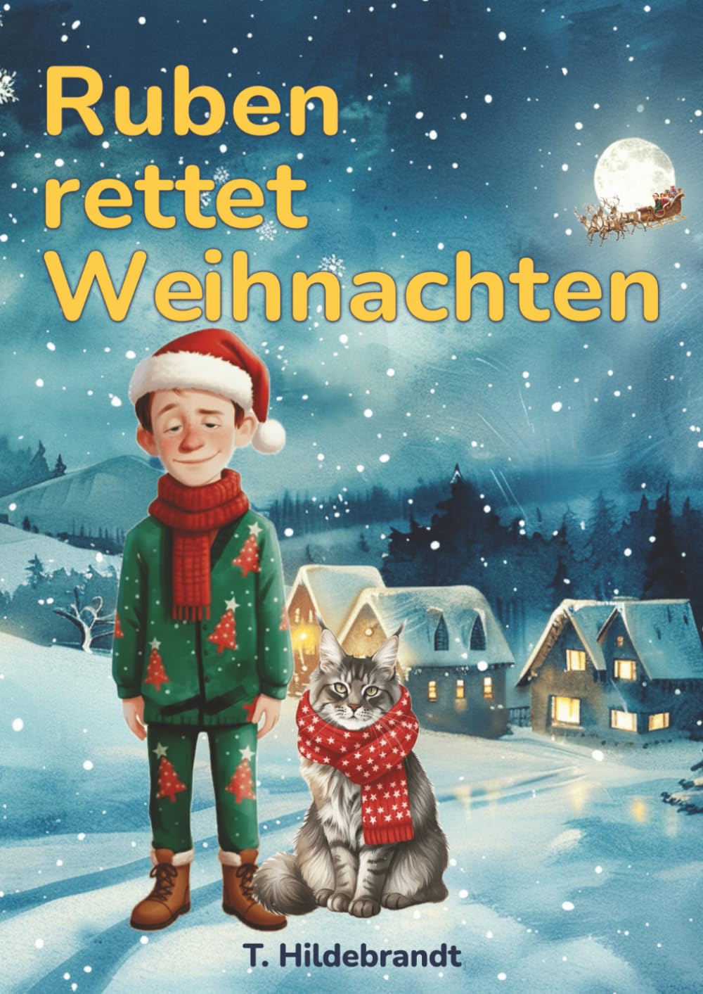 Ruben rettet Weihnachten: Eine magische Weihnachtsgeschichte über Mut, Freundschaft und die Kraft, an sich selbst zu glauben. (Meine Weihnachtsgeschichte – personalisiertes Kinderbuch mit Namen)