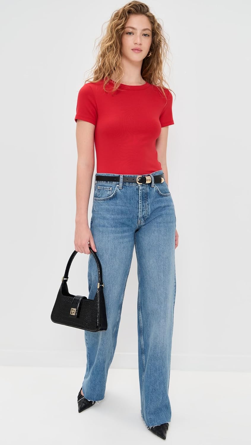 Joe's Jeans Womens The Baby Tee - Image 3