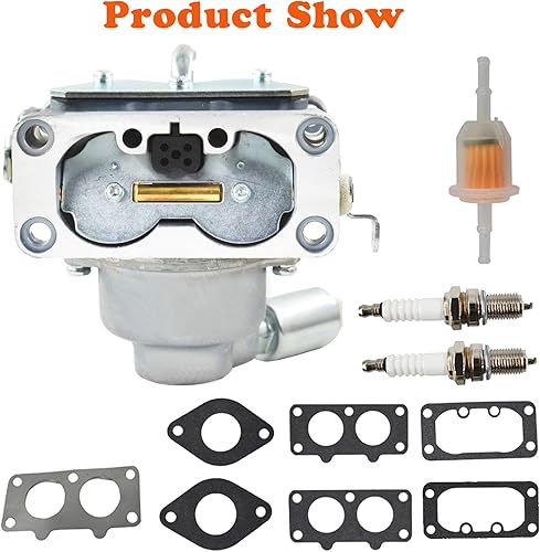 Miniatura 2 de Repuesto de carburador para Briggs & Stratton 791230 799230 699709 499804 596163 20HP 21HP 23HP 24HP 25HP 4-cycle intek v-twin motor Tractor Dual