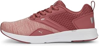 Tênis de corrida feminino, Poeira rosa corajosa, Puma branca, prata, 39 BR