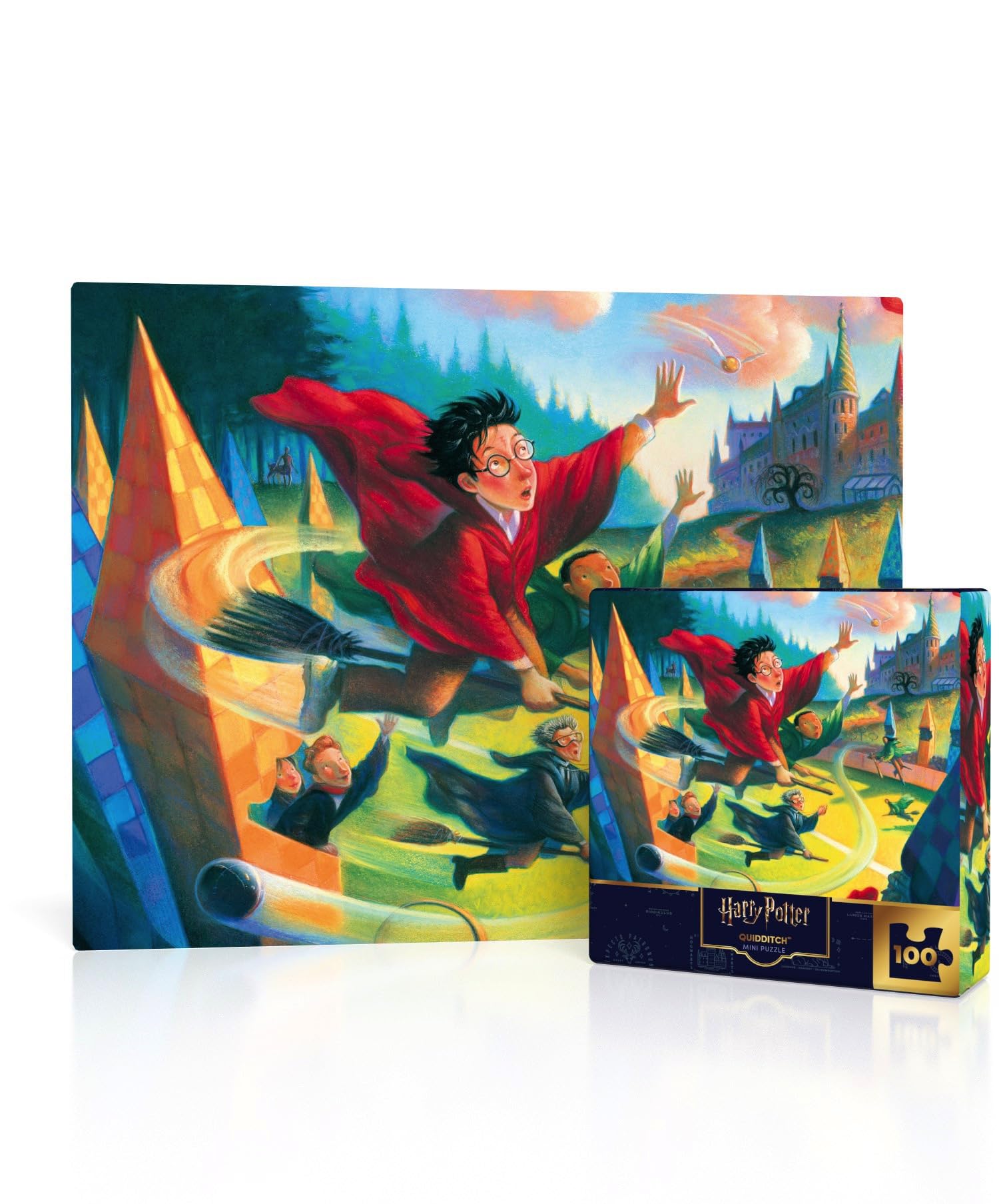 Amazon.com: New York Puzzle Company - Harry Potter Quidditch Mini