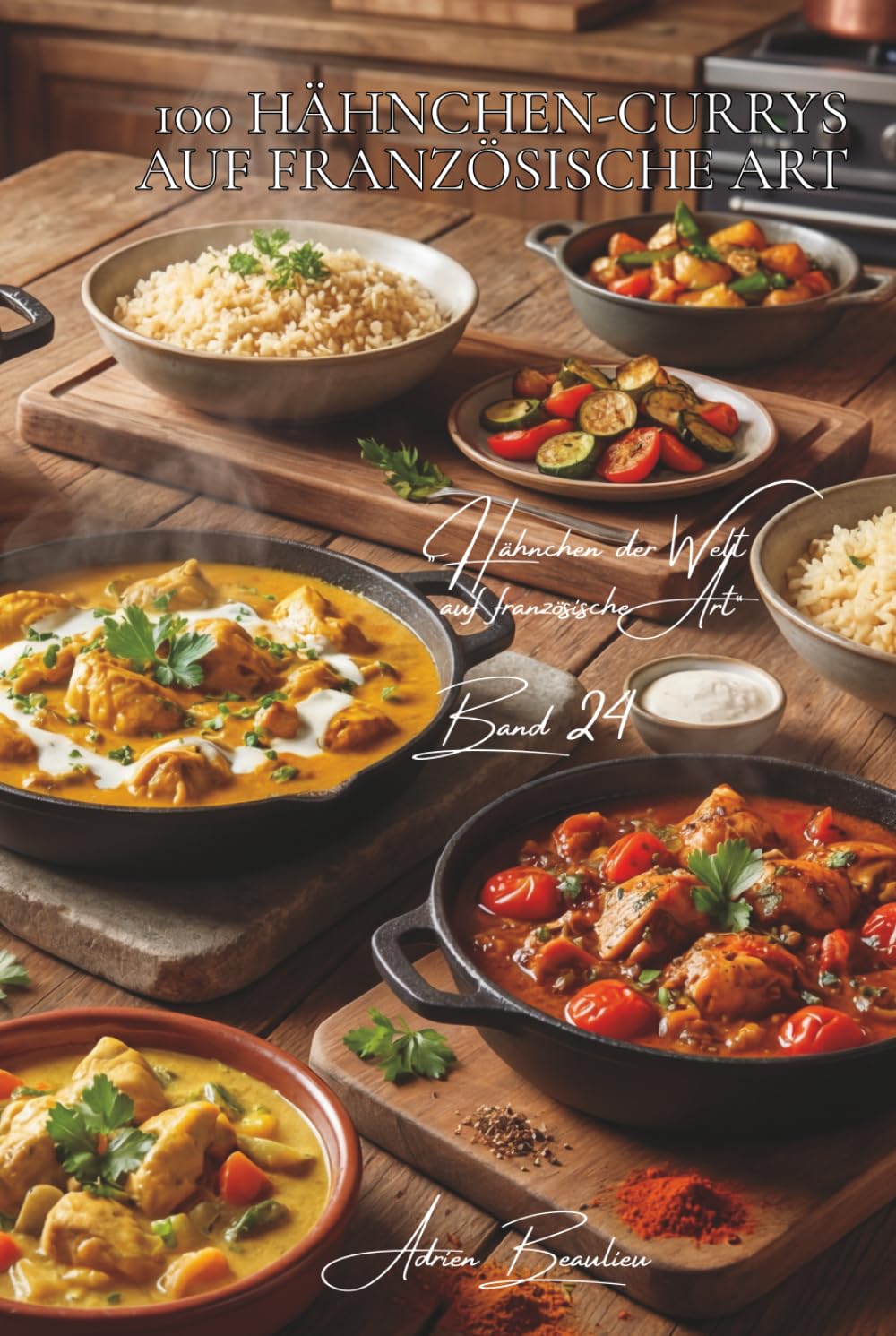100 hähnchen-currys auf französische art: Indische Gewürze, Kokosmilch und harmonisch abgestimmte Aromen (Hähnchen-Serie – Unterreihe „Hähnchen der Welt auf französische Art“)