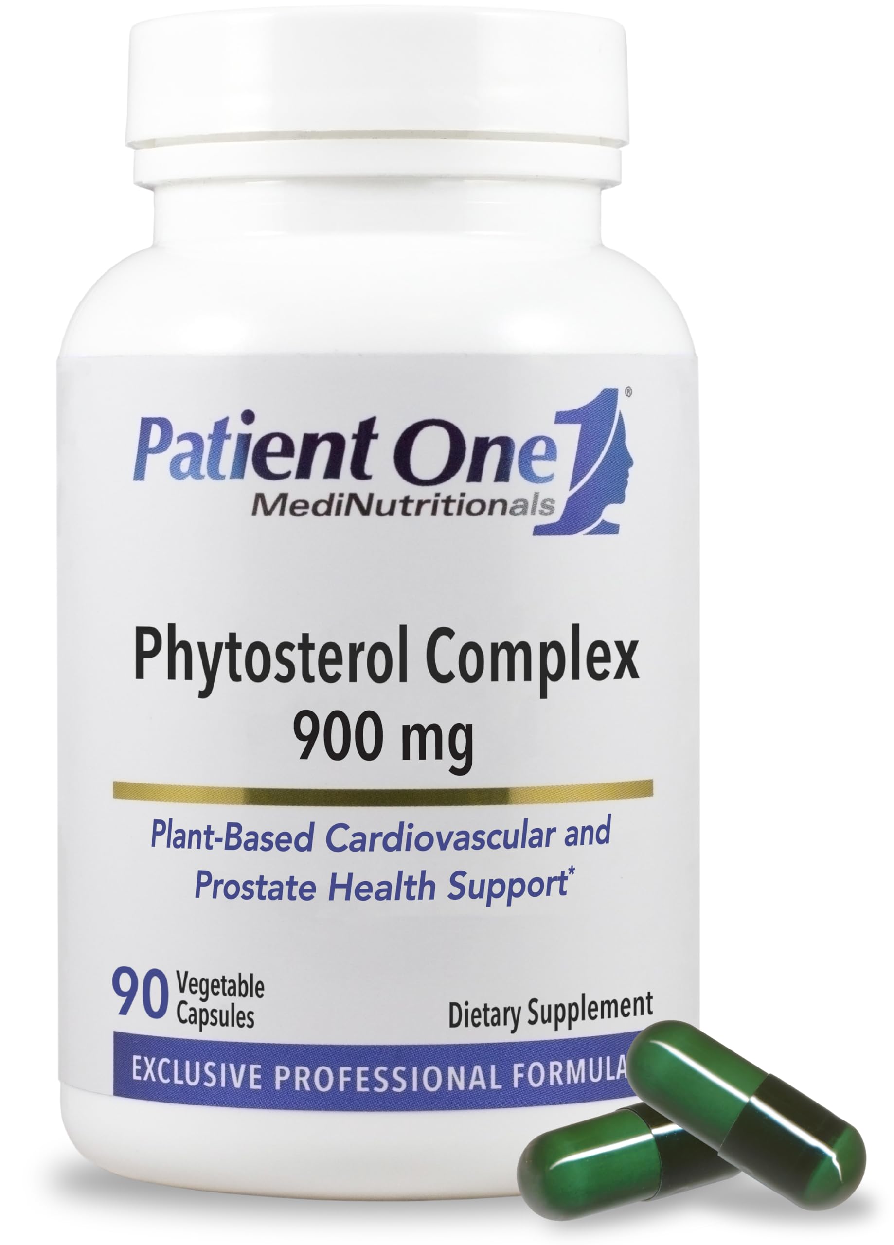 Patient One Phytosterol Complex 900 mg | Supplement to Support Heart Health and Healthy Lipid Metabolism* | with Plant Sterols | 90 Capsules