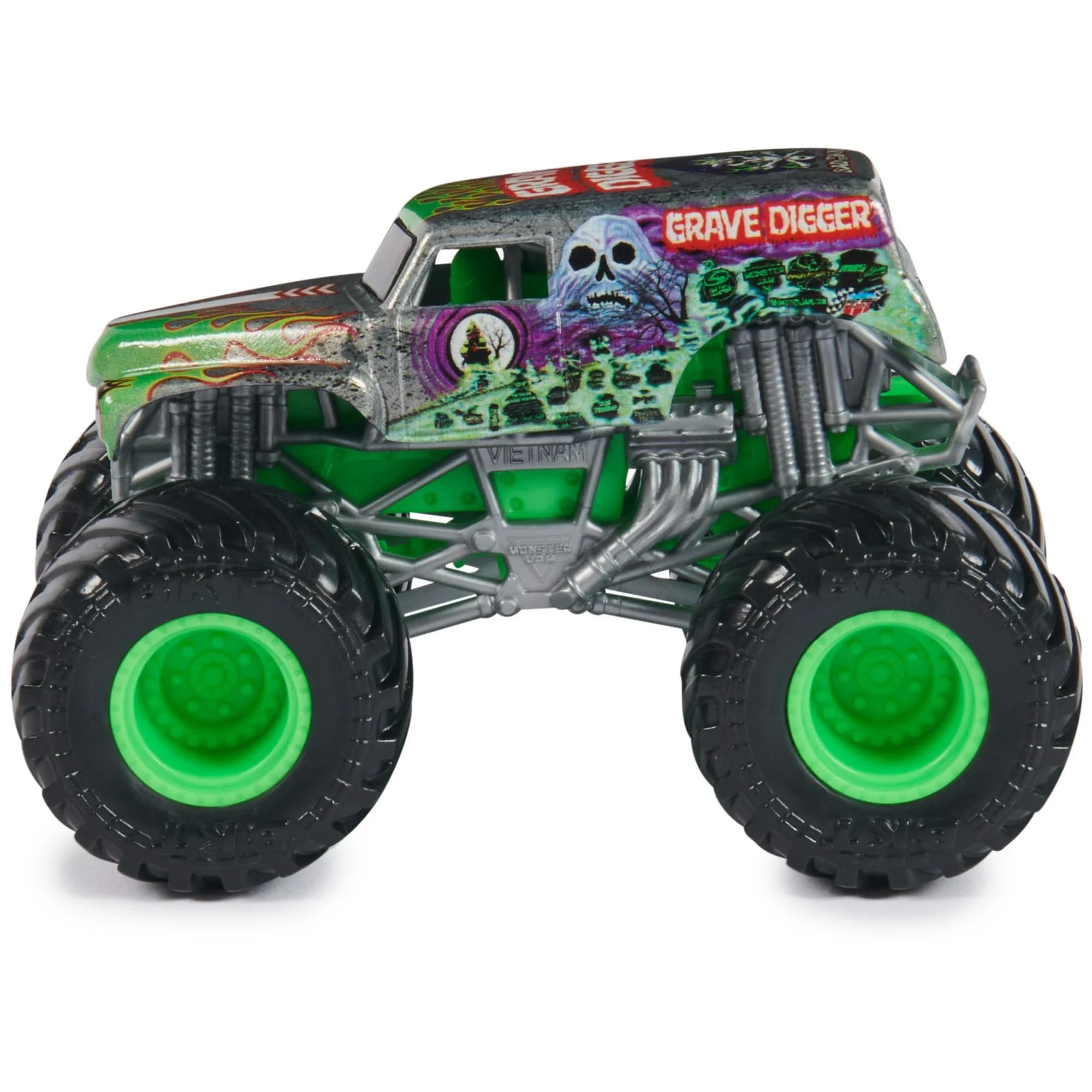 Amazon.co.jp: Monster Jam Grave Digger 1:64スケール ダイキャスト