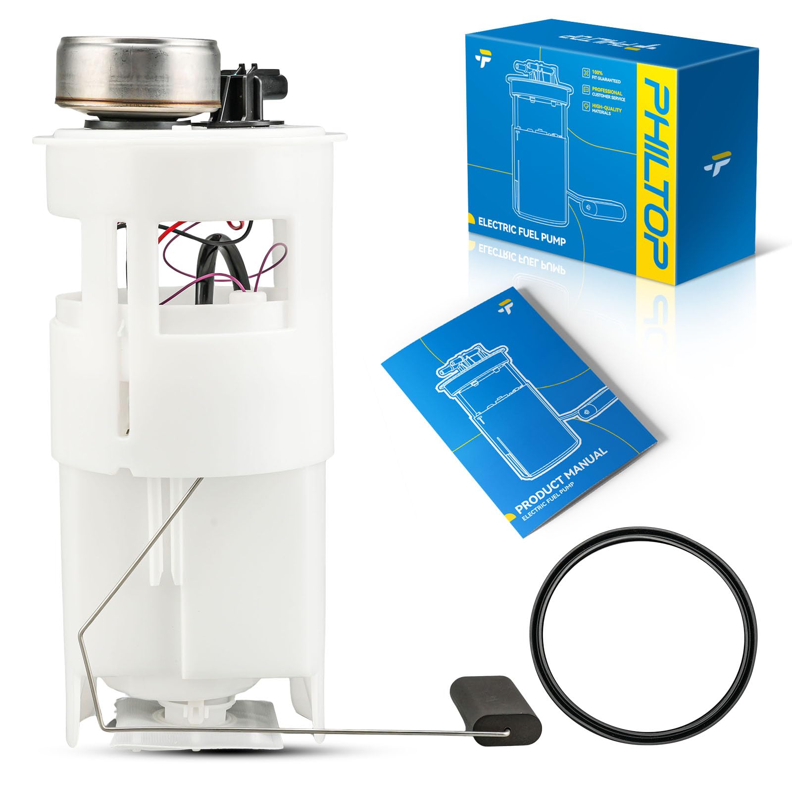 PHILTOP Electric Fuel Pump Assembly FG0239 Fit for Dodge Ram 3500 Van | for 2001 Dodge Ram 2500 Van/Ram 3500 Van GAS (with 31 Gallon Tank)