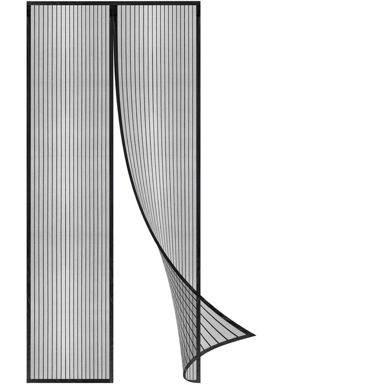 THAIKER Magnet-Fliegengitter Für Balkontür, 150x230 Cm – Insektenschutz Mit Selbstschließ-System