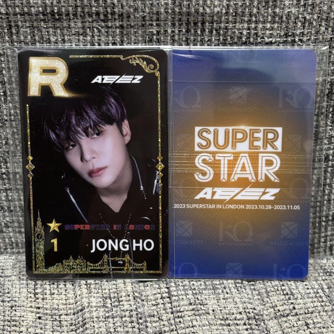 ATEEZ superstar ジョンホ トレカ superstar ATEEZ Toronto 限定 PVC