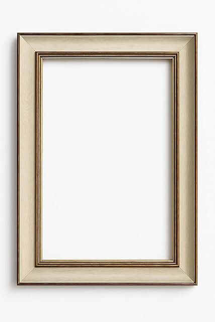 15 Breathtaking Christmas Landscape Paintings That Will Transport You to a Winter Wonderland! 379 Traditional Shabby Chic Picture Poster Photo Frame | Colour White | Size A3