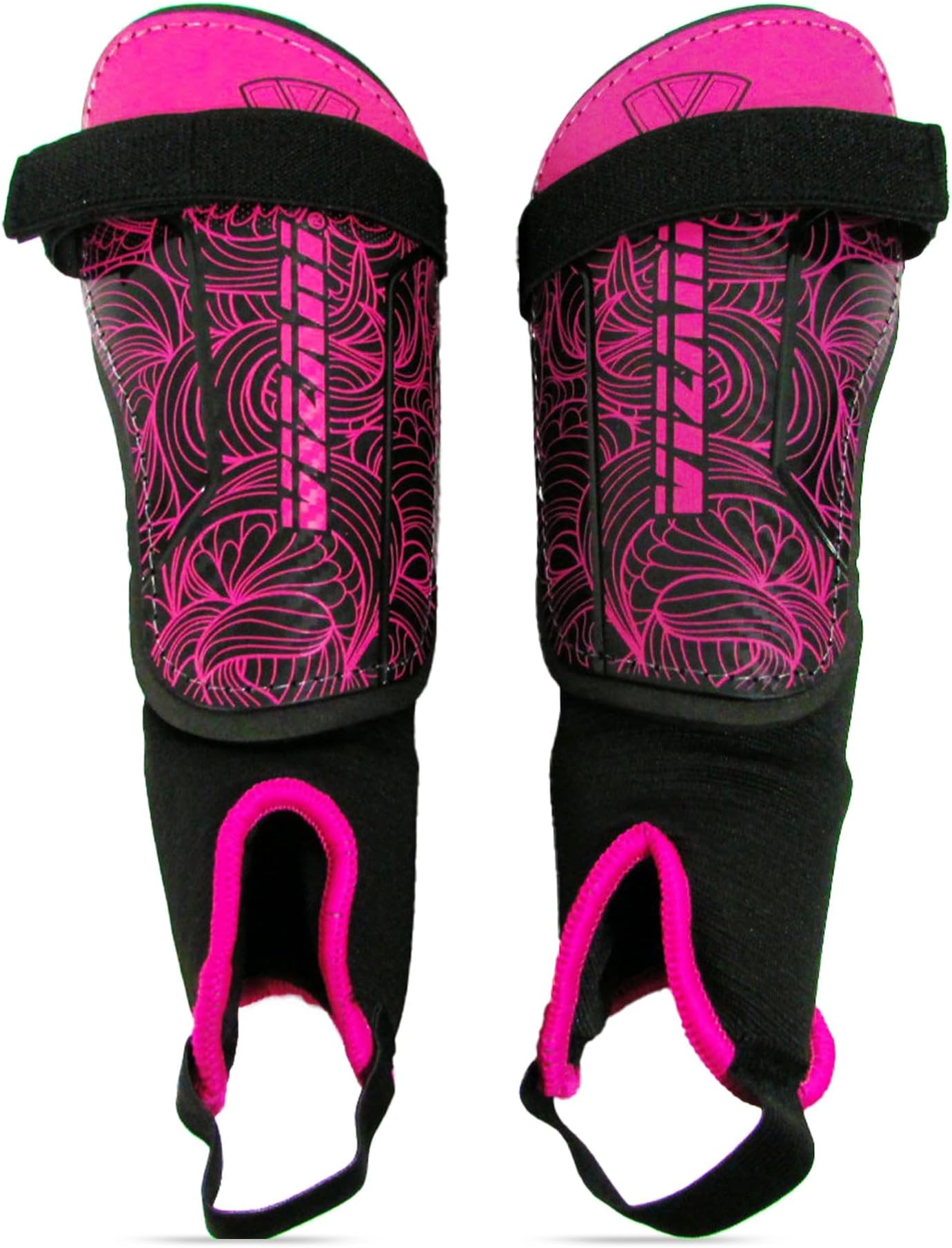 Soccer Shin Guards with Ankle Protection for Kids, Youth & Adult Sizes - Lightweight & Durable Shinguards for Boys, Girls, Toddlers (Ages 3+)