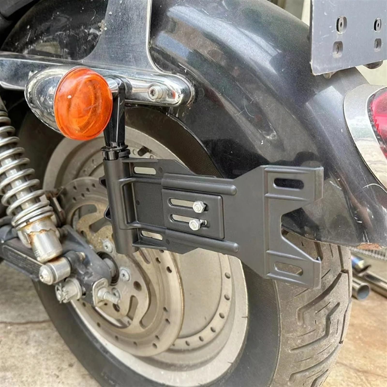 Amazon.co.jp: ナンバープレートステー ブラケット ハーレー用