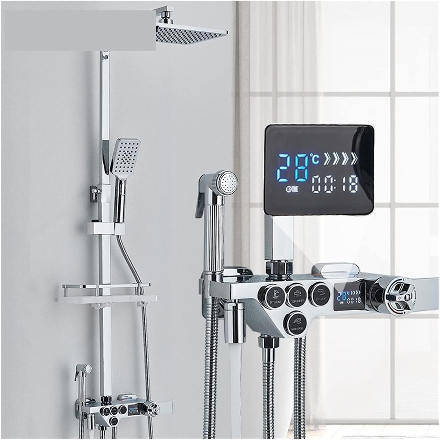Kit de robinet de douche avec mitigeur thermostatique pour un bien-être