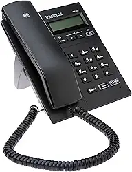 intelbras Telefone IP TIP 125i c/Embalagem colorida, TIP 125i, Preto