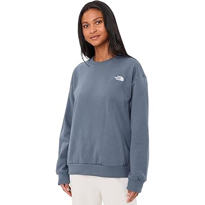 The North Face Evolution Embroidered Oversized Crew granite grey