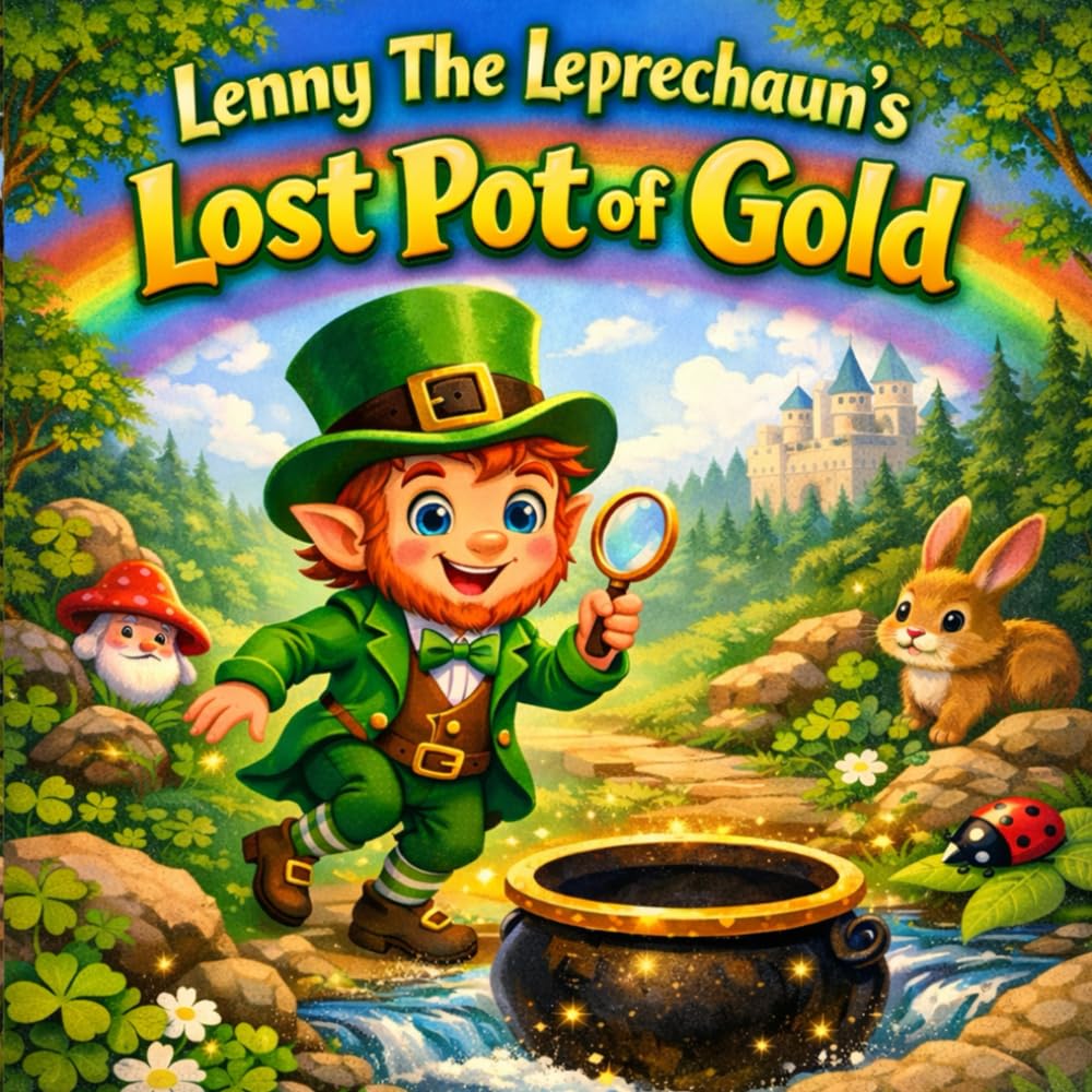 Lenny The Leprechaun's Lost Pot of Gold: A Magical St. Patrick’s Day Adventure with Fun Activities for Kids