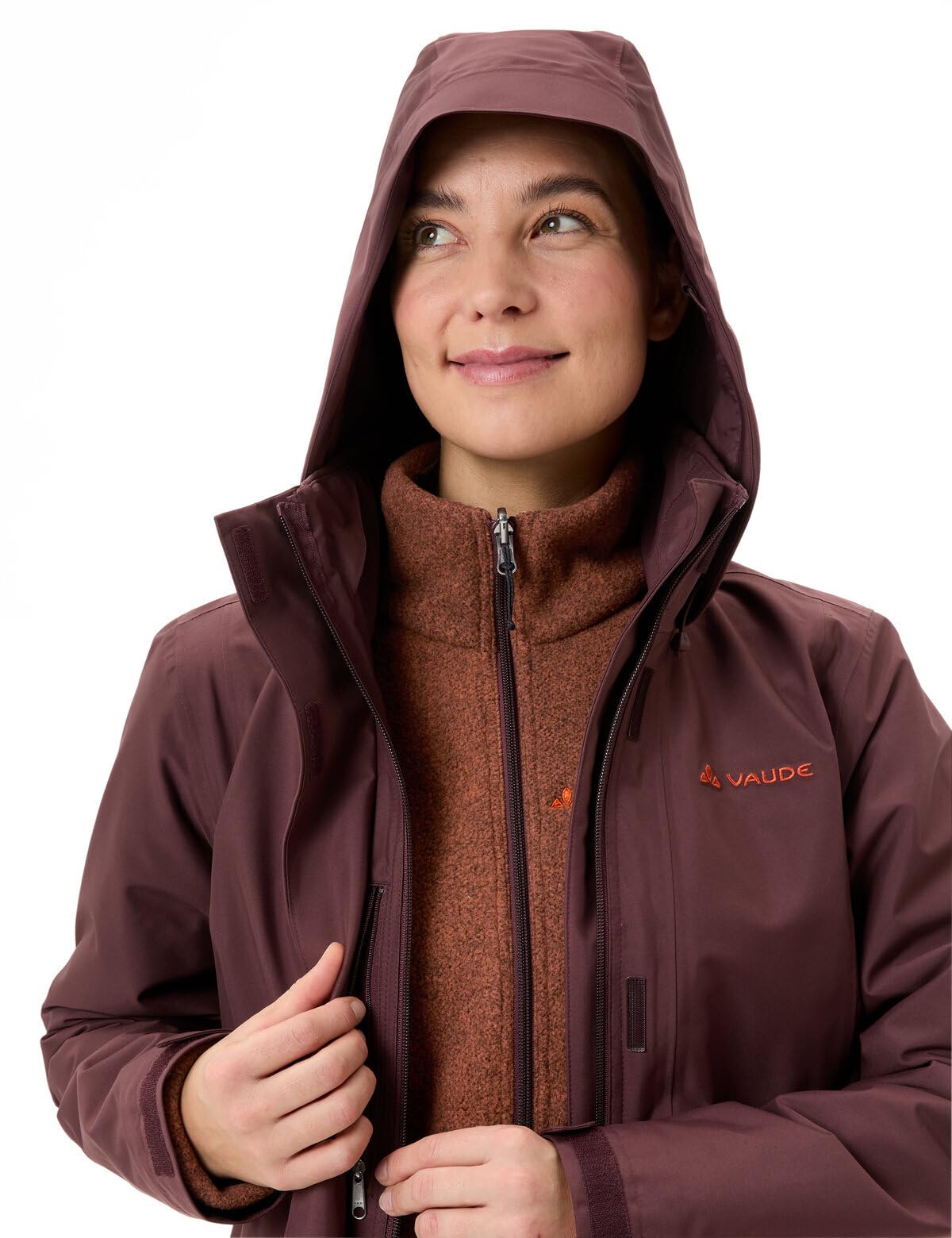 VAUDE Damska parka Idris 3 w 1