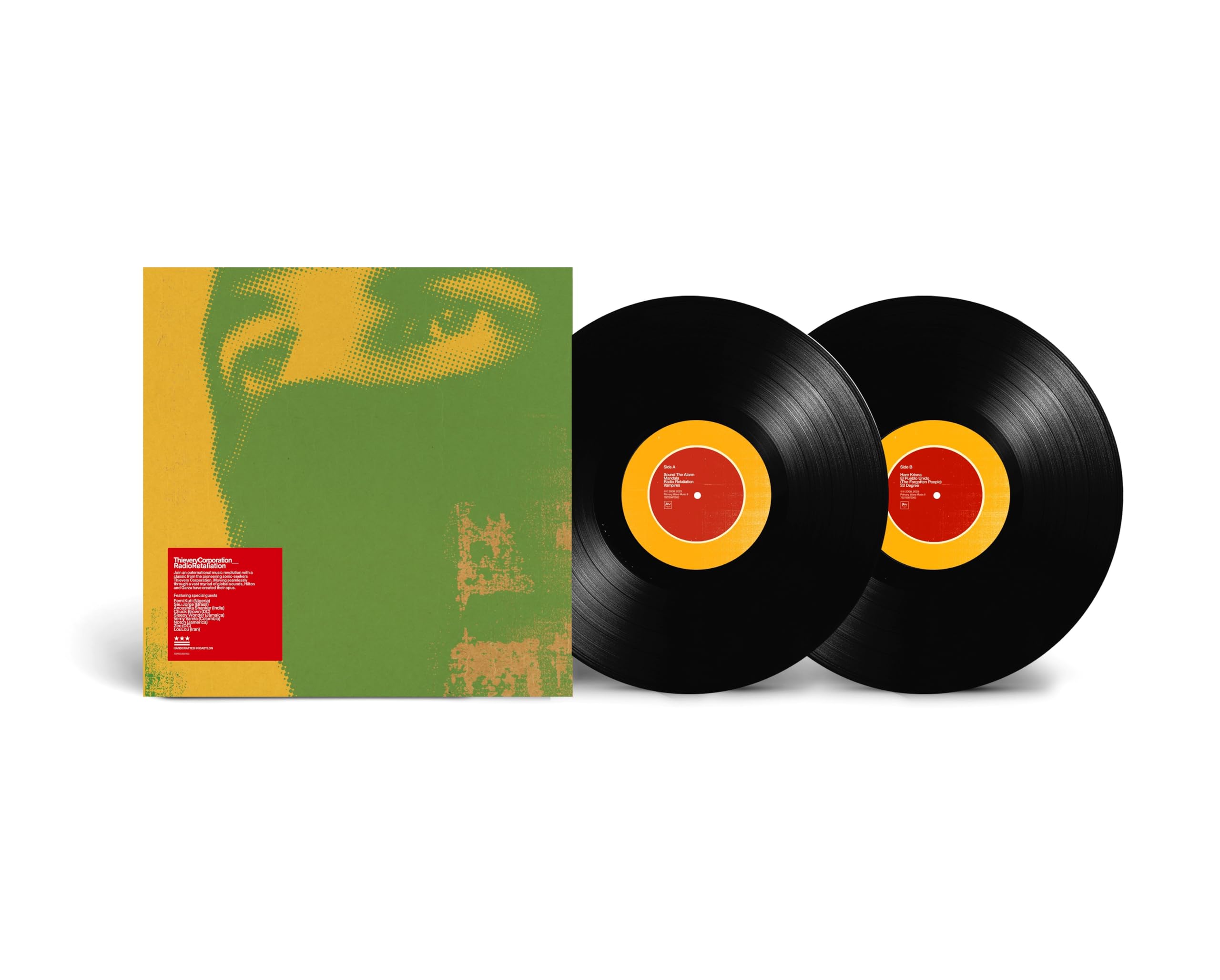 Thievery Corporation Radio Retaliation double LP vinyl Europe Thievery - PRESALE