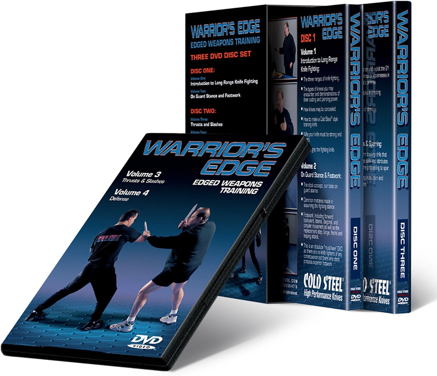 Cold Steel VDWEP Training DVD, Warrior's Edge Set