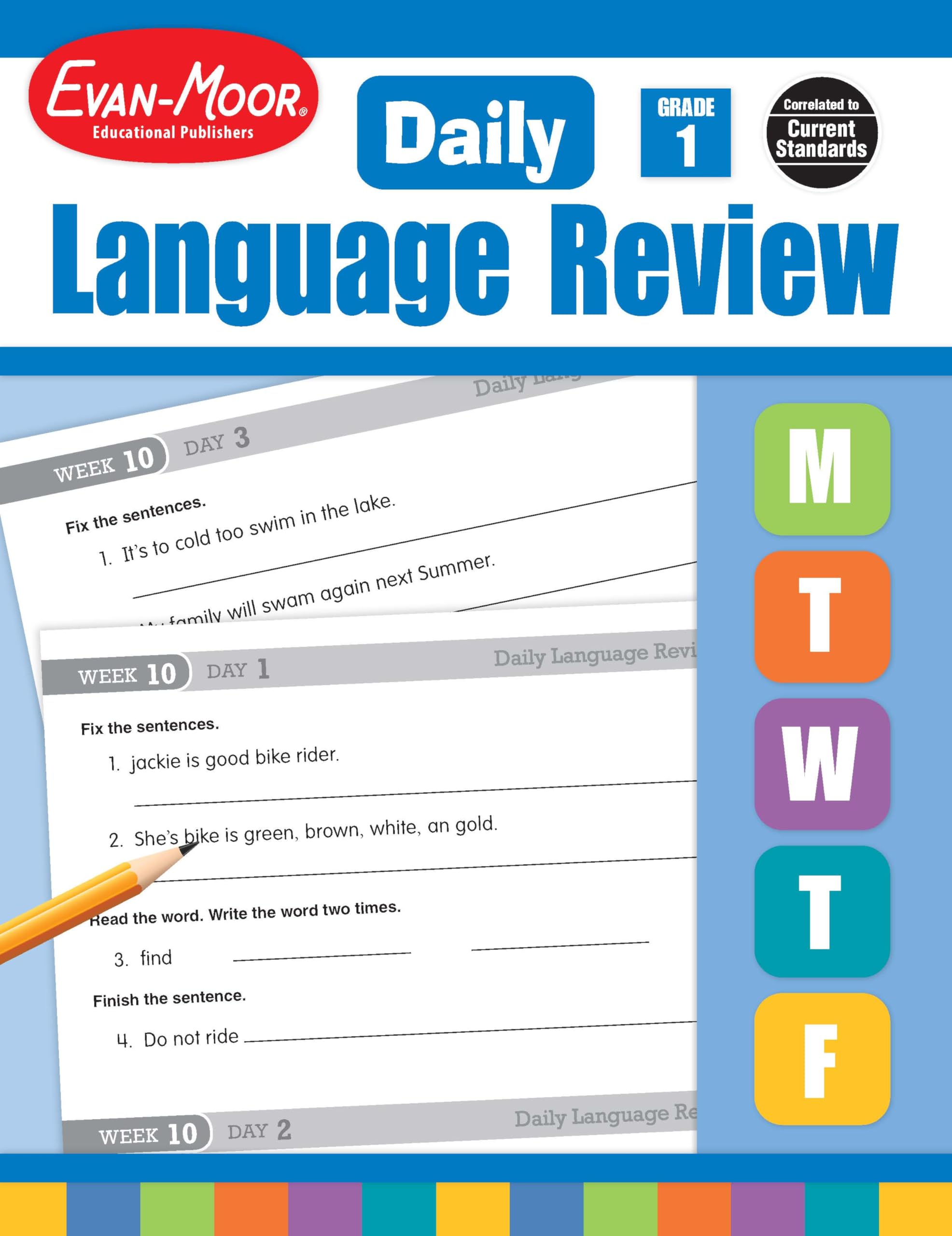 Daily Language Review, Grade 1