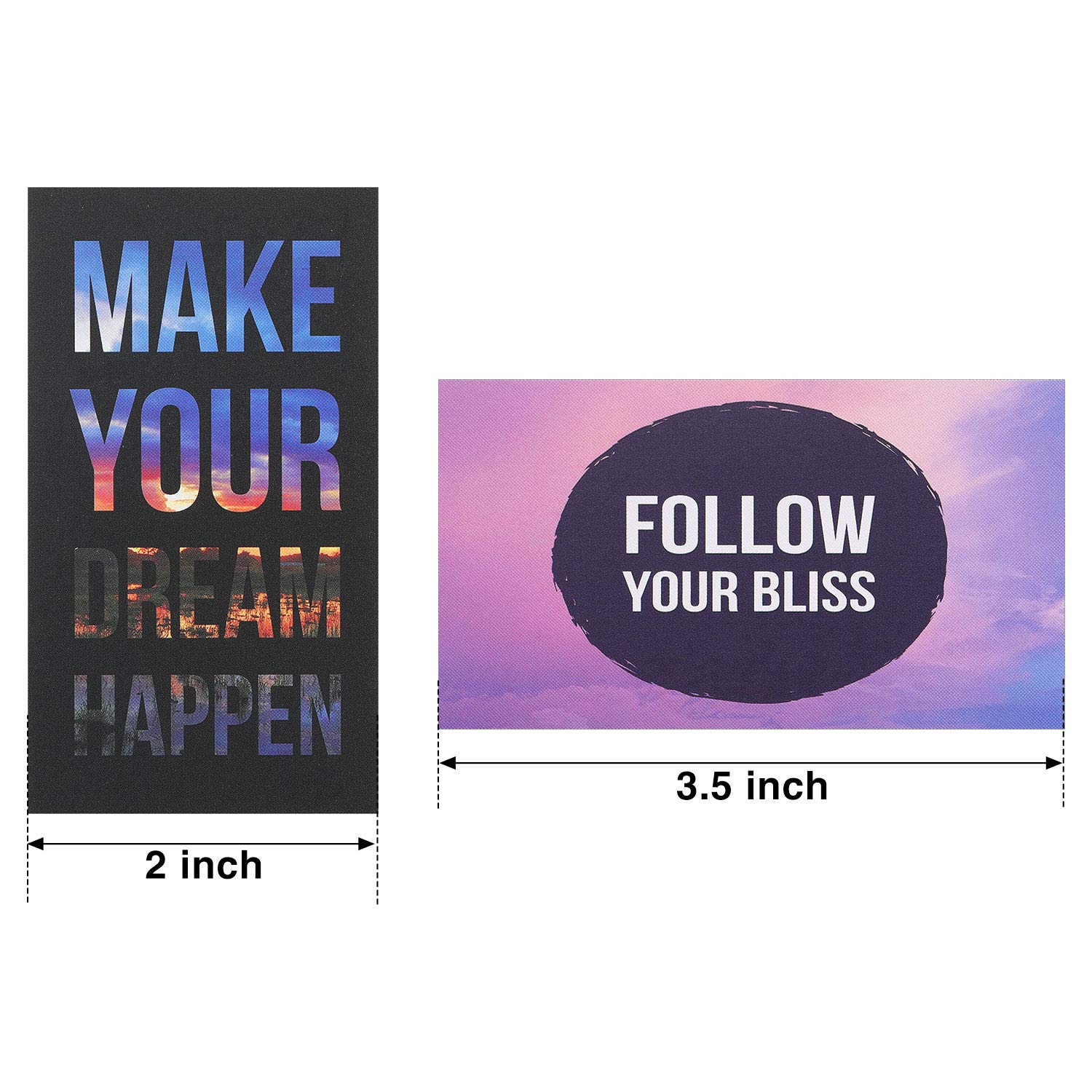Outus 120 Pieces Motivational Cards Encouragement Inspirational Quote Cards Positive Affirmations Assorted Gratitude Cards 30 Styles Business Mini Kindness Note Cards for Student Kids Teachers - Image 3