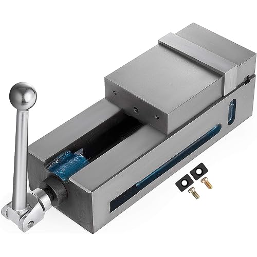 Mophorn Milling Vise 4"/100mm,Bench Clamp Vise Nodular Cast Iron Material,Clamping Vise Clamping Force 19KN Max, Milling Machine Vise