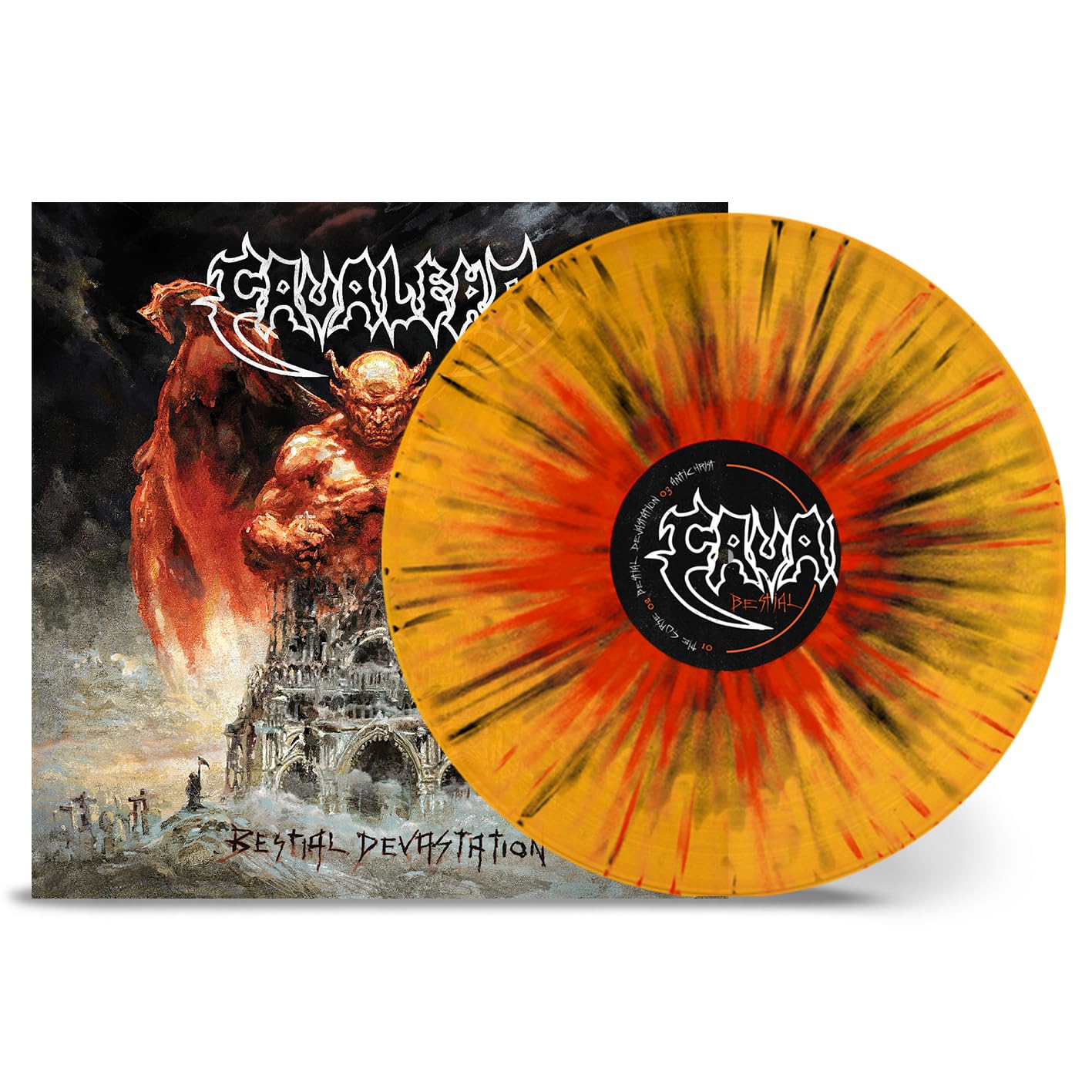 Bestial Devastation (TRANS ORANGE/RED/BLACK SPLATTER LP) [VINYL]