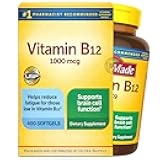 Nature_Mades Vitamin B12 1000mcg (400 Count. Value Pack) High Potency Softgels - Energy Metabolism Support