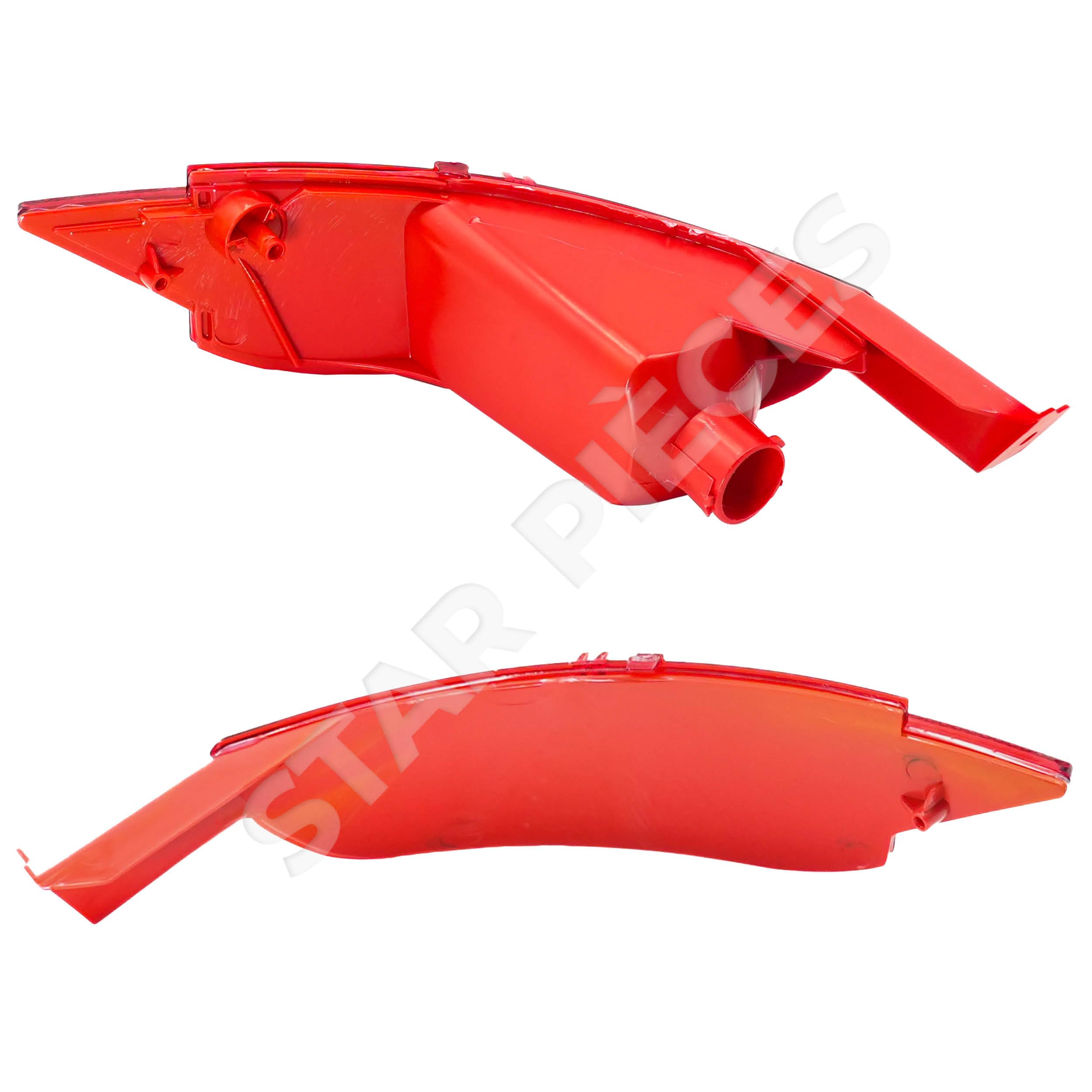2 catarifrangenti posteriori compatibili per Fiesta 6 e C-Max 2 (2008-2019) CATADIOTTRO POSTERIORE Paraurti posteriore. 8A61-15K273-AD, 8A61-17A849-AB