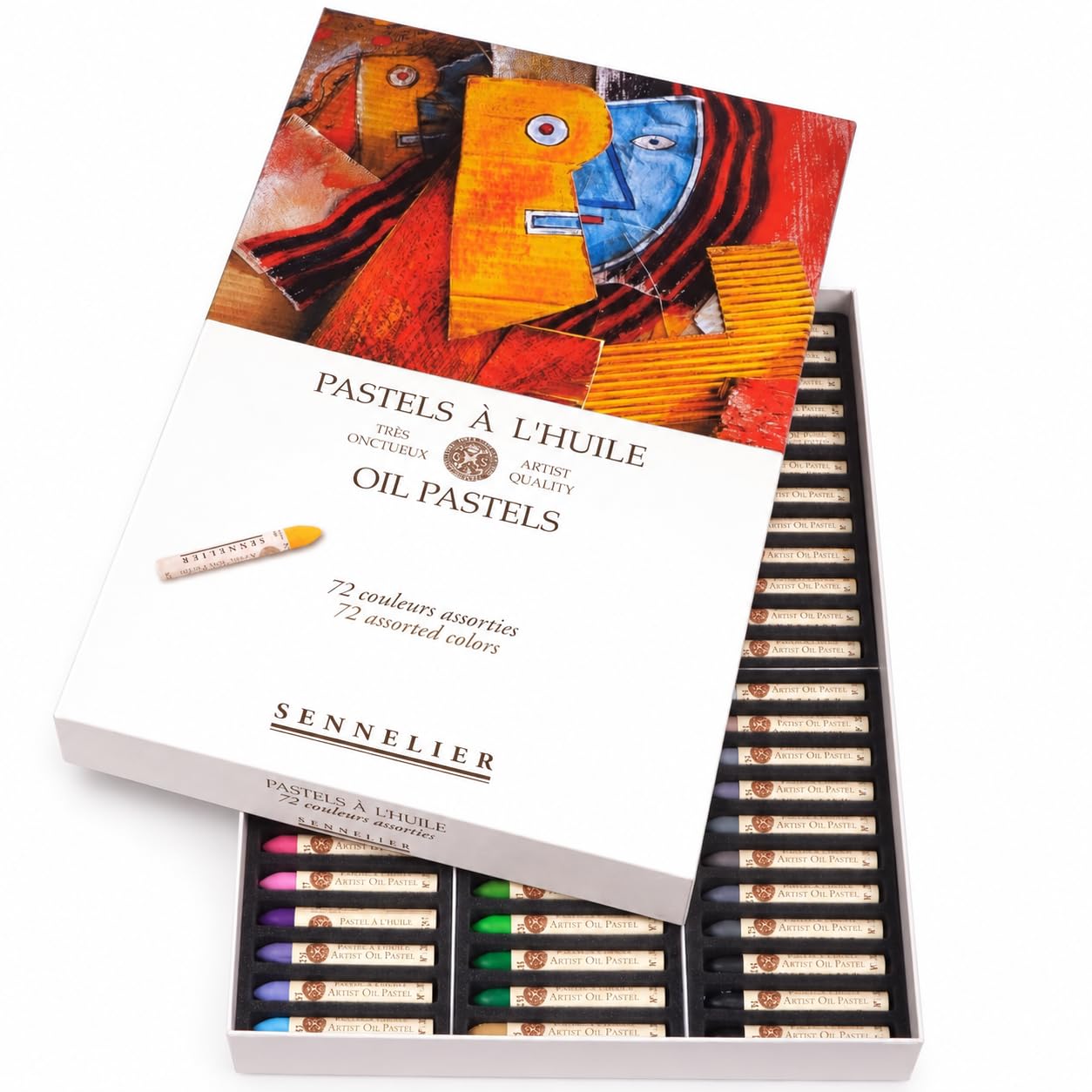 即日発送可能！Sennelier Oil Pastels 72色セット Amazon.com: SENNELIER Oil French Pastel for Professional Artists