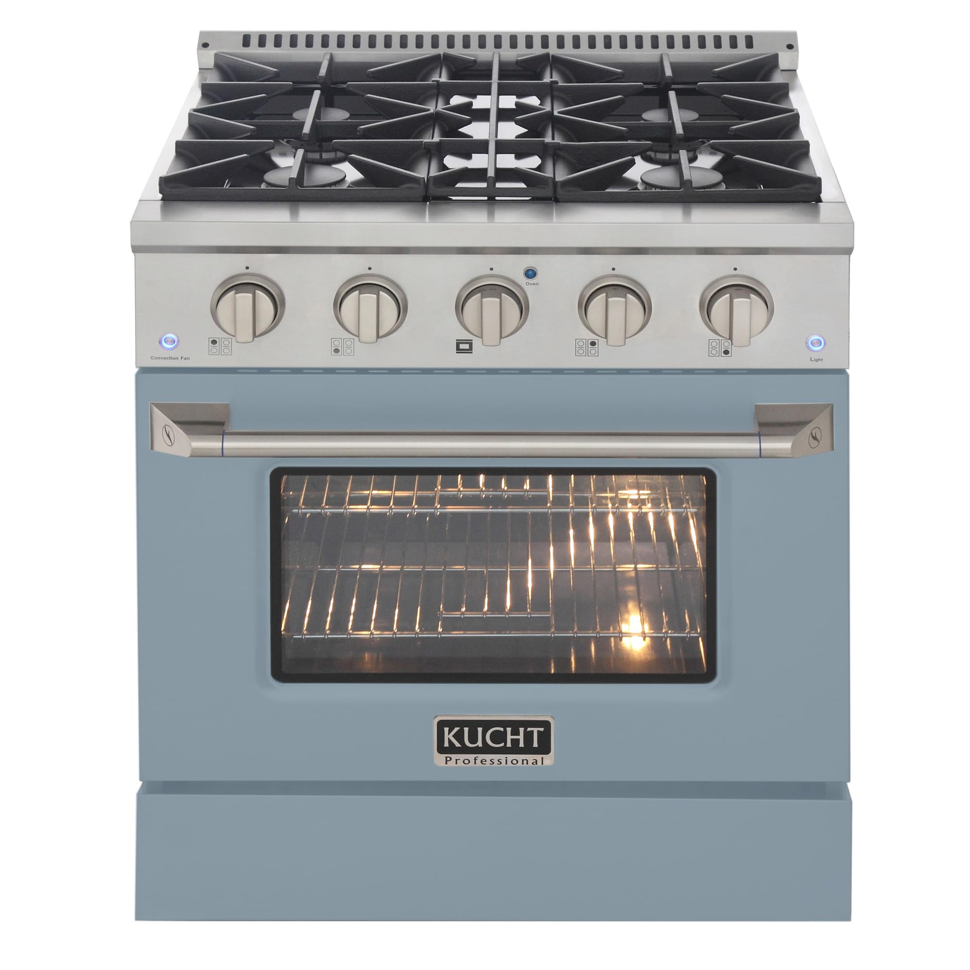Kucht KNG301/LP-LE Gas Range, Light Blue