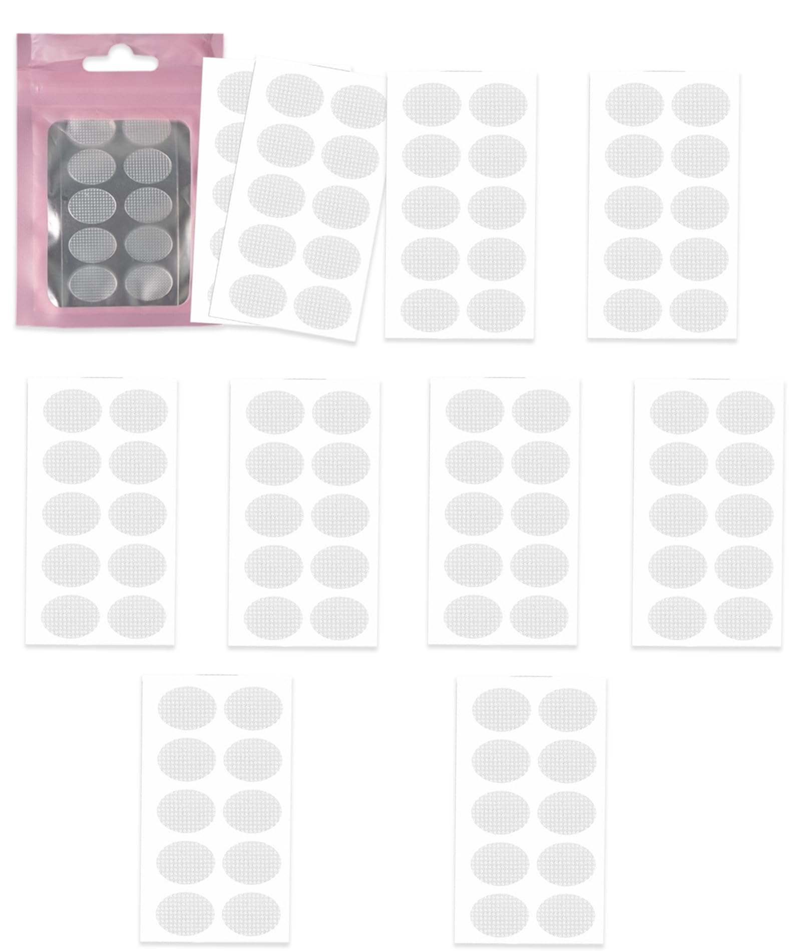 100pcs Earlobe Support Patches, Invisible Earrings Support Chain for Heavy Earrings, Ear Lobe Patches for Big Hole Ears, Gentle Ear Tape for Earring Support-image-19