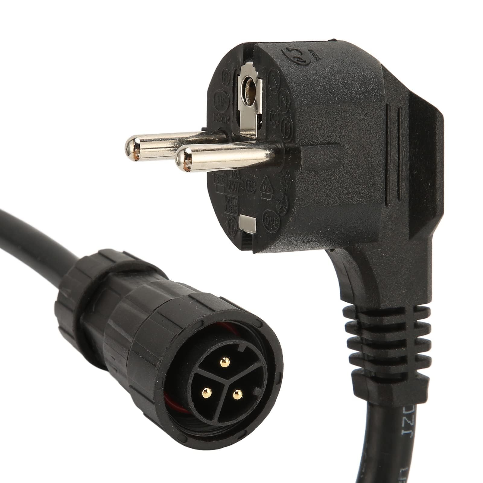 Wechselrichter Kabel Zubehör für Solar Photovoltaik 220V EU mit 3x1,5mm² Solarkabel und AC Netzkabel für WVC Grid Tie Inverter Power