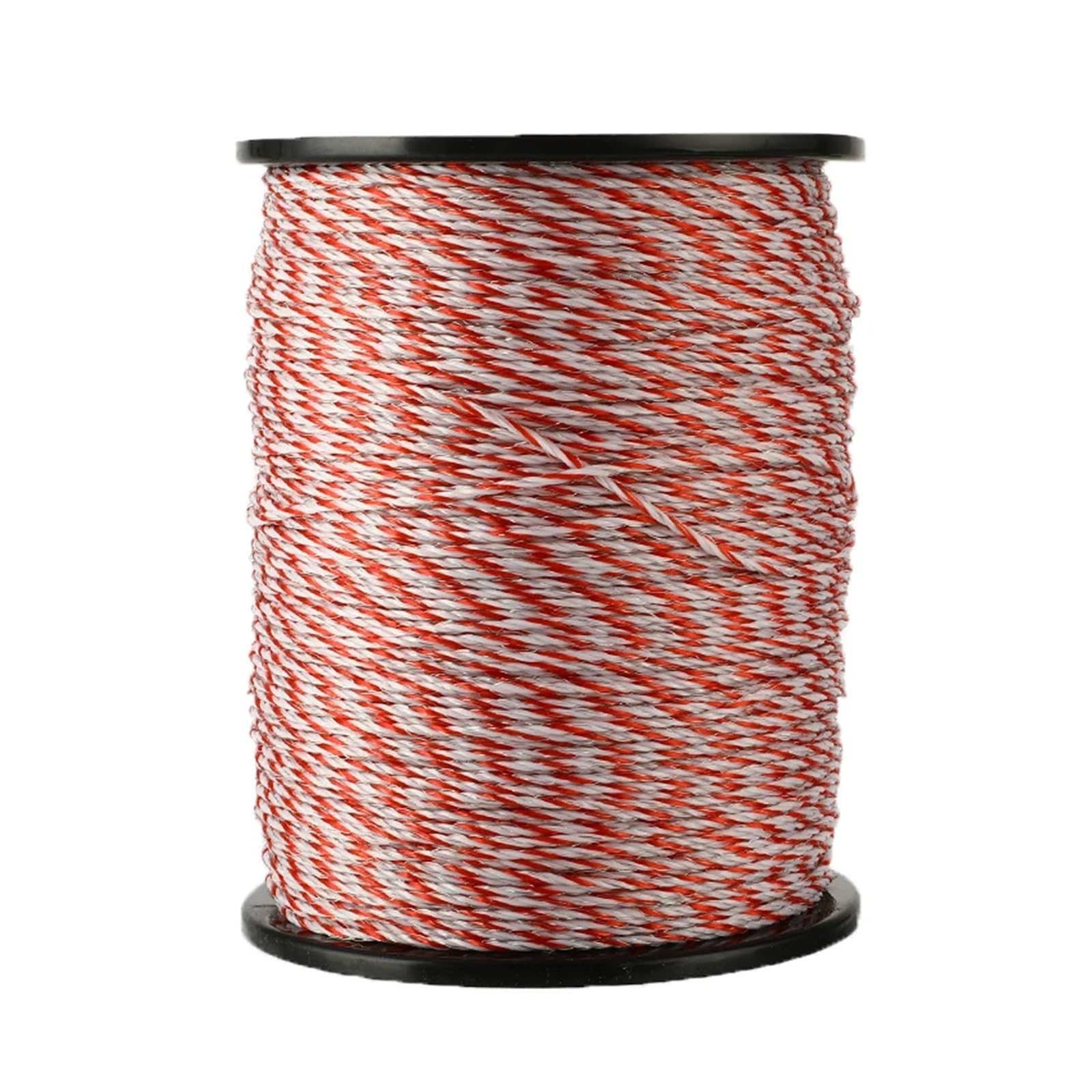 Filo per Recinto Elettrico Corda for recinto elettrico da 200 m/500 m, filo rosso bianco, con corda in acciaio for cavalli, recinzioni for animali, filo a resistenza ultra bassa ( Color : 2mmx500m )