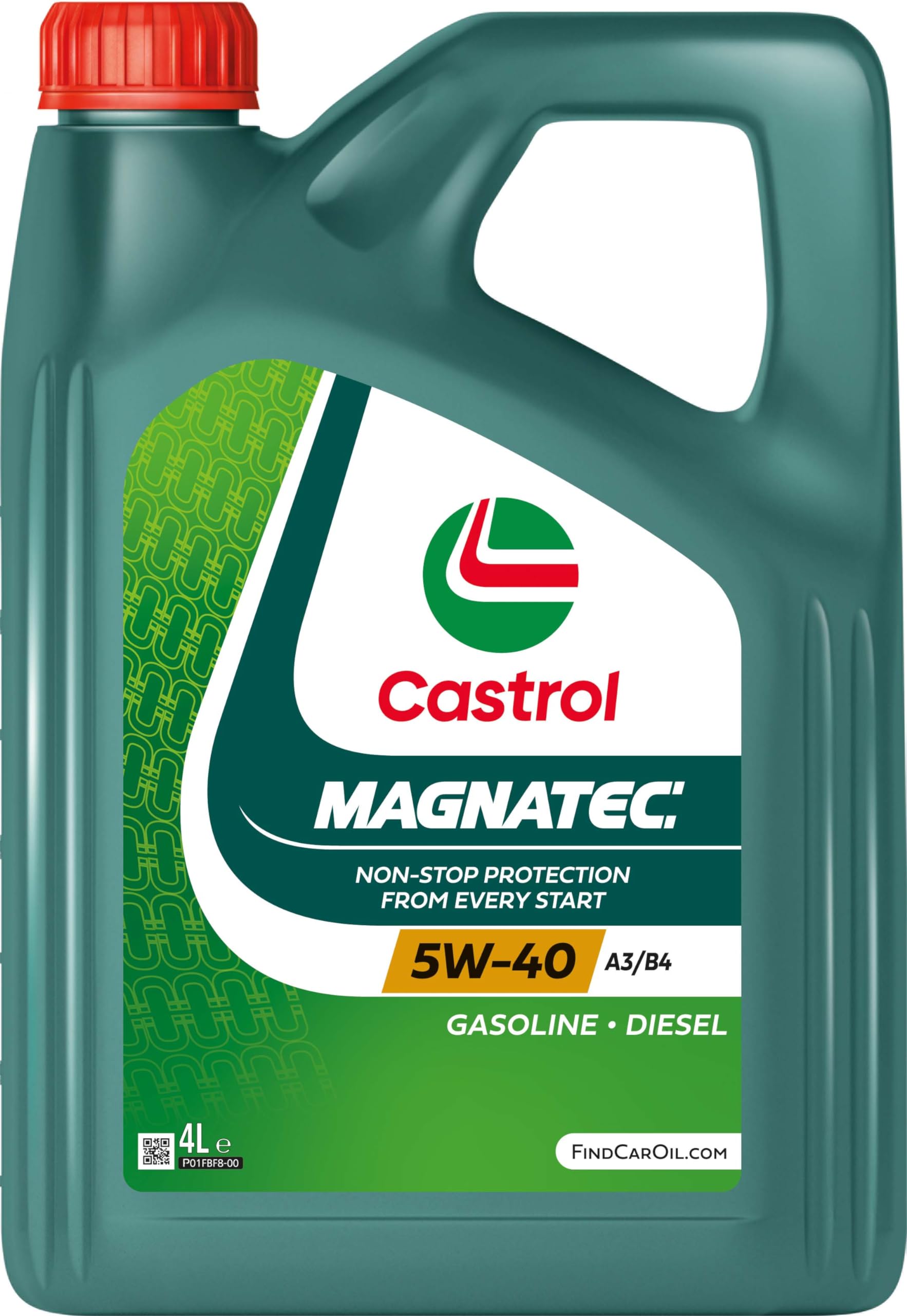 CASTROL Olio motore Magnatec 5W-40 4 L Compatibilità con RENAULT Clio 3 Hatchback BR0/1, CR0/1 Clio 2 BB0/1/2, CB0/1/2, PEUGEOT 206 2 volumi/Coda spiovente 2A/C 207 WA, WC 208 I Hatchback CA, CC