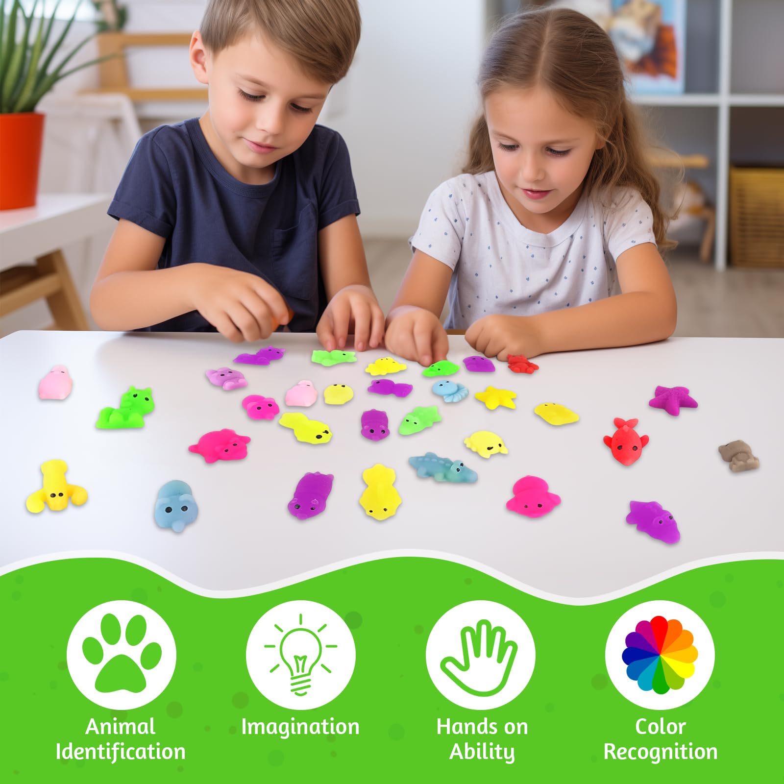 Audasi 30Pcs Mochi Squishy Toys - Image 3