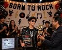 Festiko Born To Rock Party Decorations Banner - Musical Instruments Music Note Garland For 1950's Rock And Roll Themed 50S Vintage Party Decoration Supplies, Multicolor gallery image