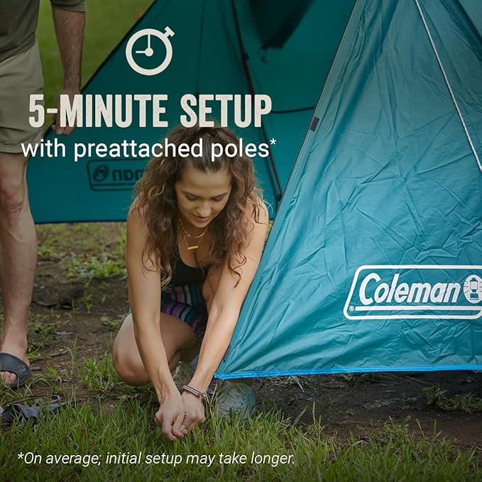 Carpa Coleman Skydome 4 Personas Impermeable miniatura 5