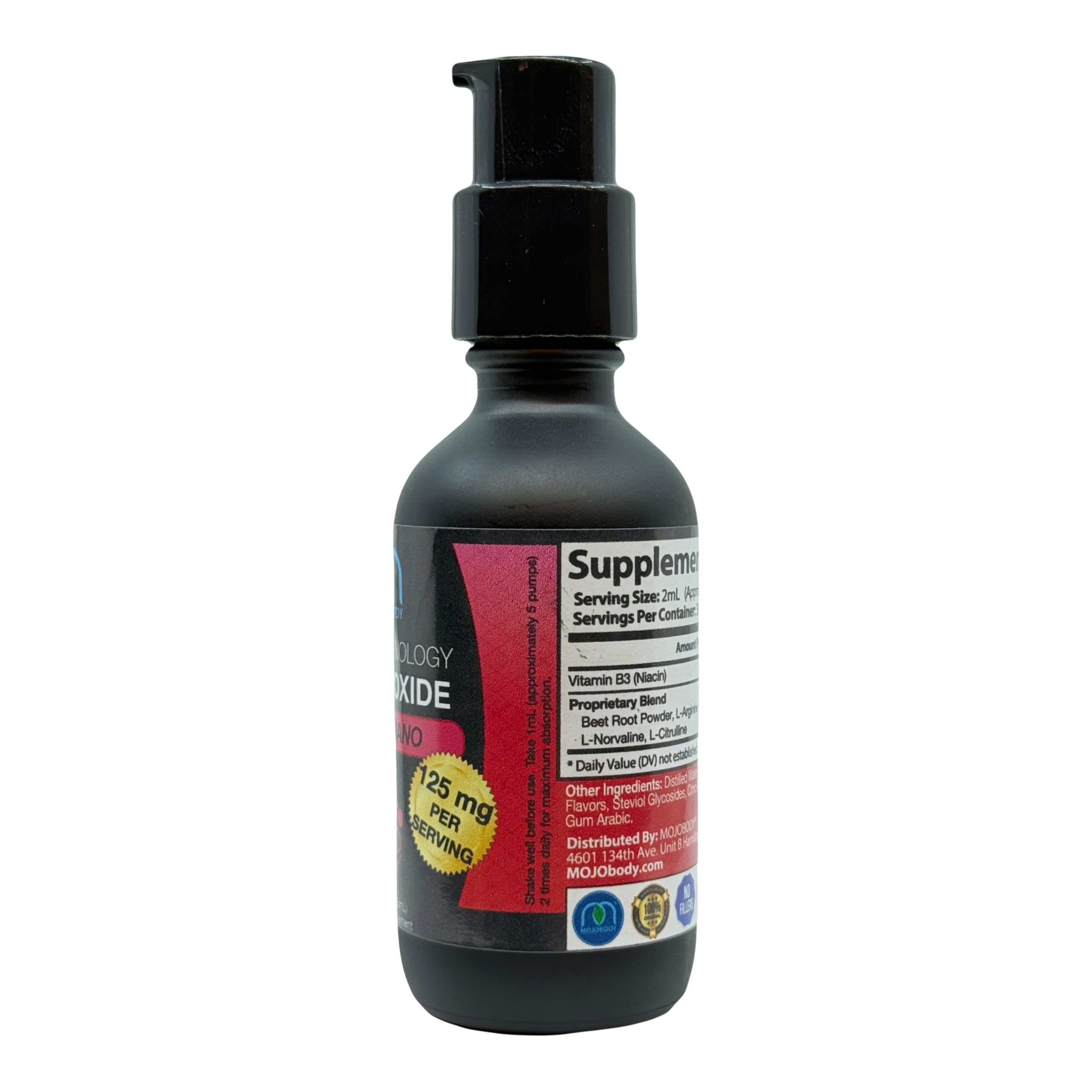 Amazon.com: MOJObody Nano Nitric Oxide 2oz Pump Bottle: Elevate