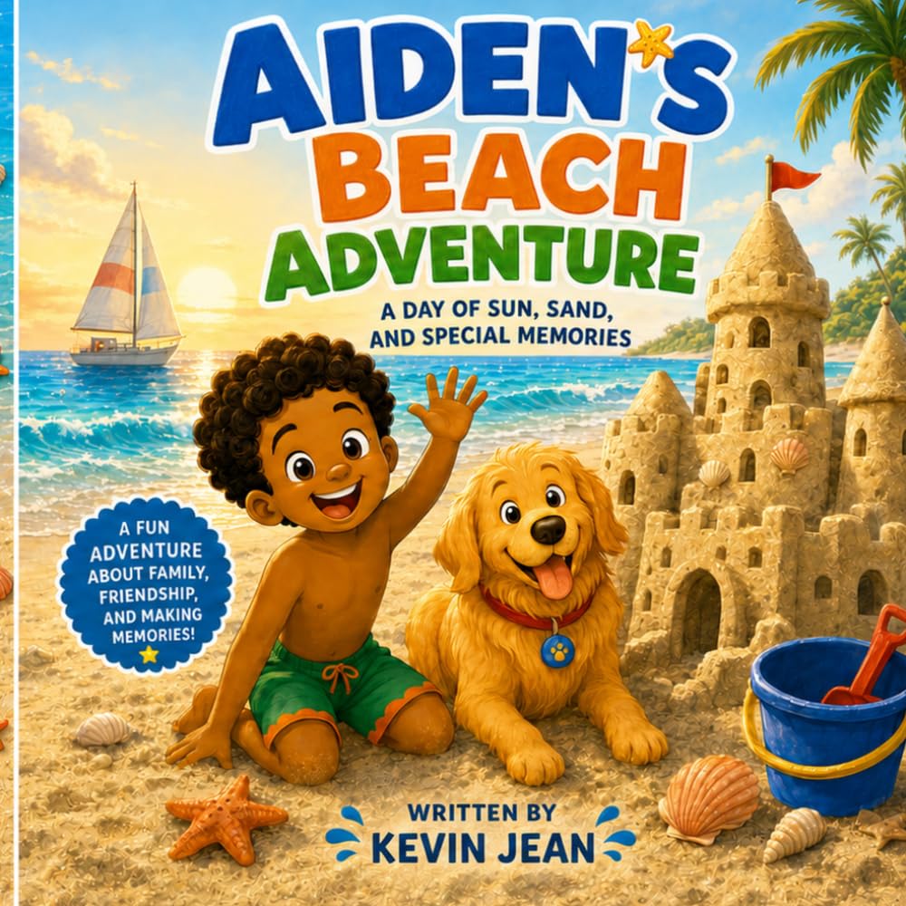 Aiden's Beach Adventure: Aiden's day at the Beach (Aiden's Adventures)